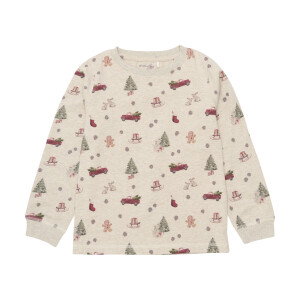 Minymo Weihnachts-Pyjama Christmas Car