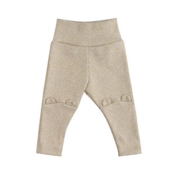 Wooly Organic Leggings mit Teddyohren Rib