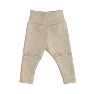 Wooly Organic Leggings mit Teddyohren Rib
