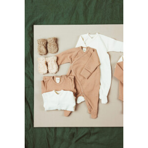 Wooly Organic Handschuhe Teddy mit Merino Fütterung