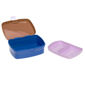 Lässig Little Gang Smile Caramel Blue Lunch Set 2tlg.