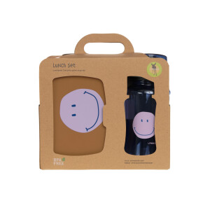 Lässig Little Gang Smile Caramel Blue Lunch Set 2tlg.