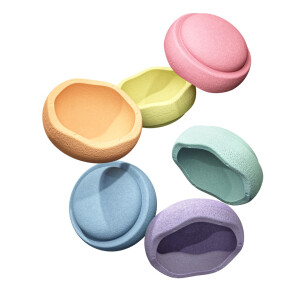 Stapelstein Original Mini Rainbow Pastel 6er Set
