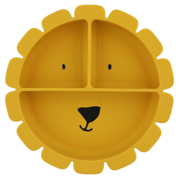 Trixie Silikon-Esslernteller mit Saugnapf - Mr. Lion