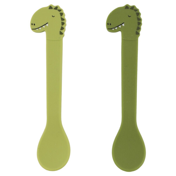 Trixie Silikon Löffel 2-pack - Mr. Dino