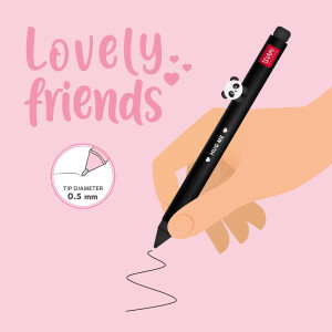 Legami Gelstift mit Tierdeko - Lovely Friends Panda
