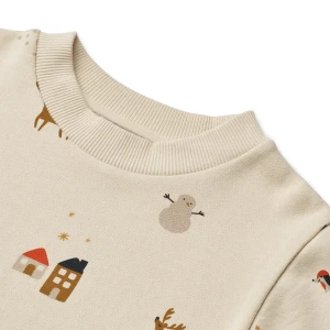 Liewood Weihnachtssweatshirt Bio Thora Holiday