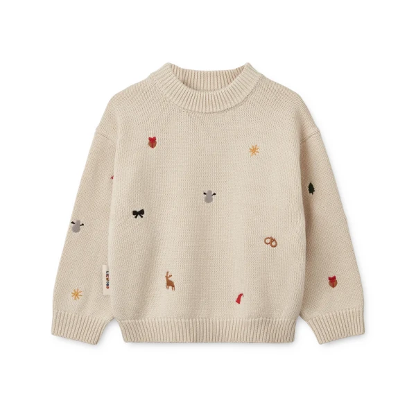 Liewood Weihnachts-Strickpullover Holiday Orlane