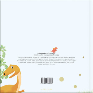 Paperish Verlag - Kindergarten-Freundebuch Dinos