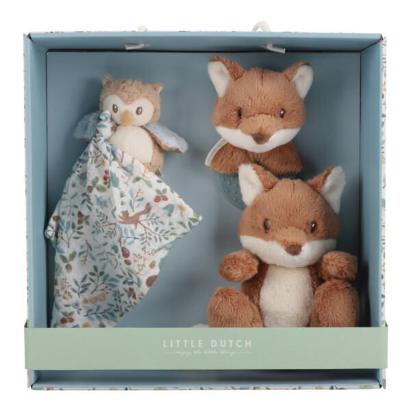 Little Dutch Geschenkset mit Kuscheltieren Forest Friends