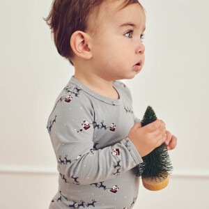 Müsli by green cotton Langarmshirt Weihnachten