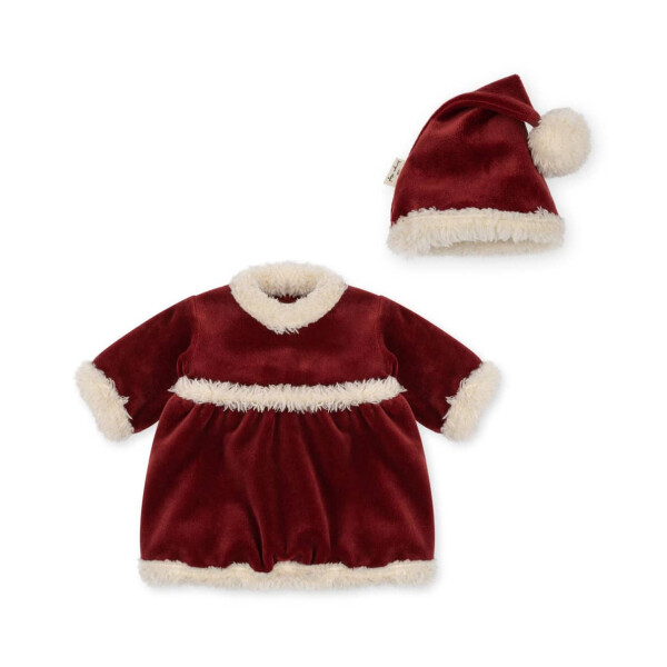 Konges Sløjd Puppen-Outfit Christmas Dress Jolly