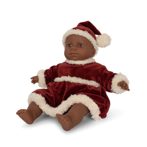 Konges Sløjd Puppen-Outfit Christmas Dress Jolly