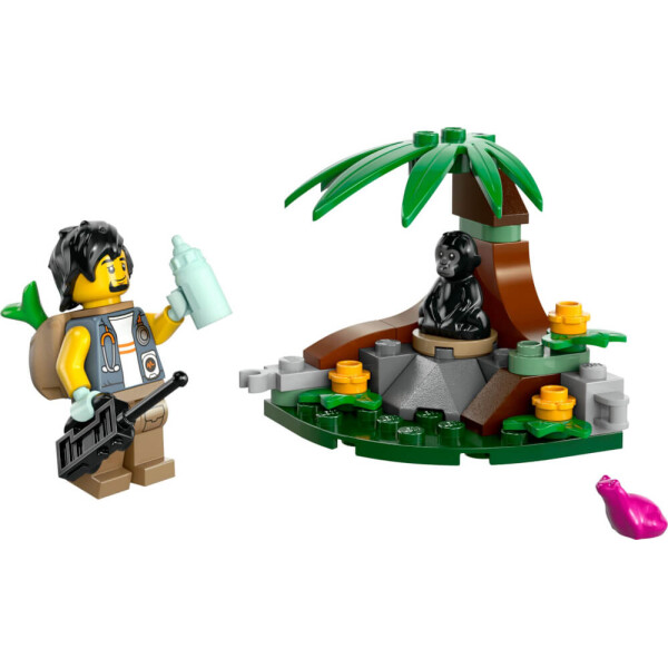 LEGO City Dschungelforscher mit Baby-Gorilla 30665