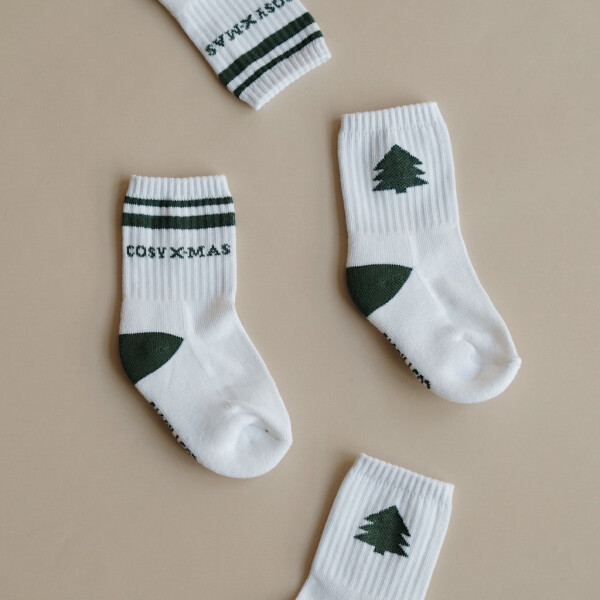 Cosyroots Organic Christmas Socken Tannenbaum 2er Set