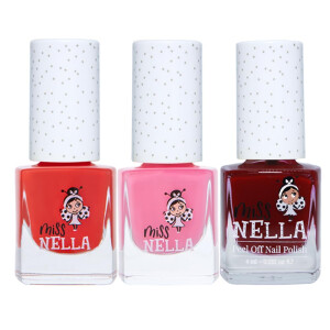 Miss Nella Abziehbarer Kindernagellack 3er Set