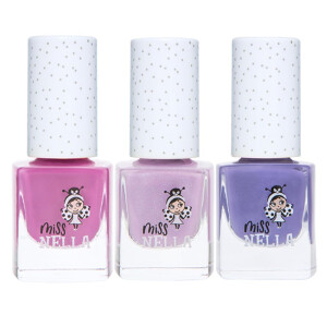 Miss Nella Abziehbarer Kindernagellack 3er Set
