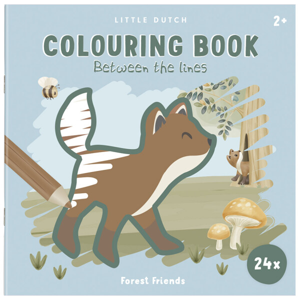 Little Dutch Malblock Forest Friends
