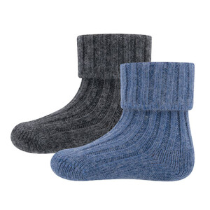 Ewers Socken mit Wolle 2er Set