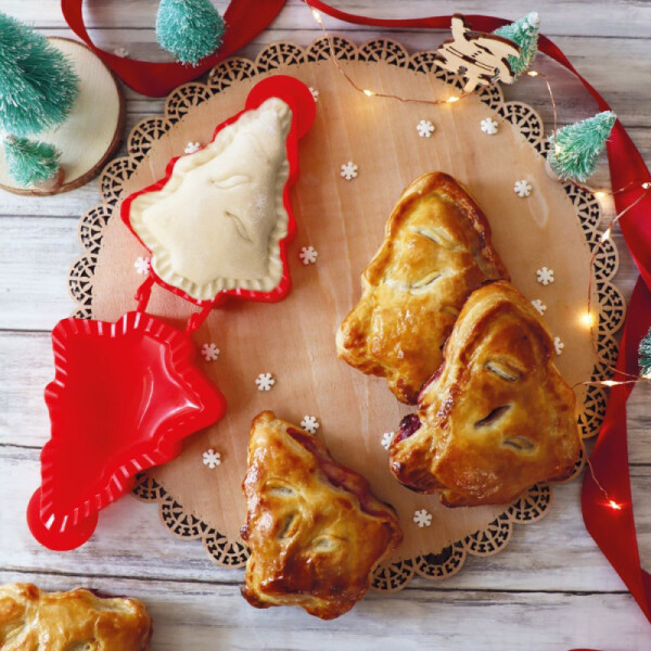 ScrapCooking Teig-Taschen Form Tannenbaum