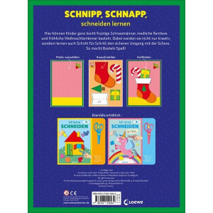 Loewe Verlag Ich lerne schneiden Frohe Weihnachten!