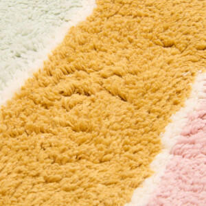 Little Dutch Teppich Regenbogen pink antirutsch 80 x 130 cm