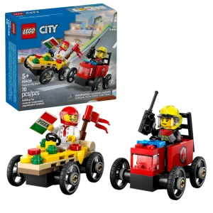 LEGO City Pizzalieferwagen vs. Löschauto 60458