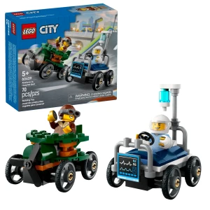 LEGO City Flugzeug vs. Krankenhausbett 60459