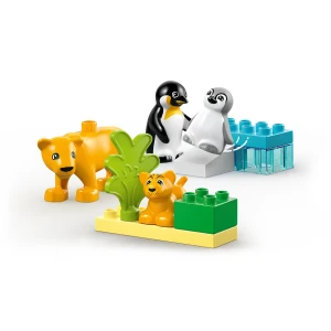 LEGO Duplo Wildtier-Familien: Pinguine und Löwe 10442
