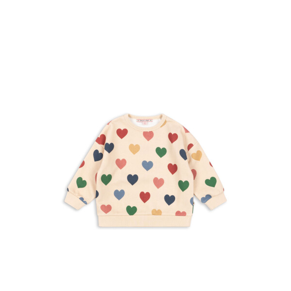 Konges Sløjd Sweatshirt Lou Ocs Bon Coeur Coloré