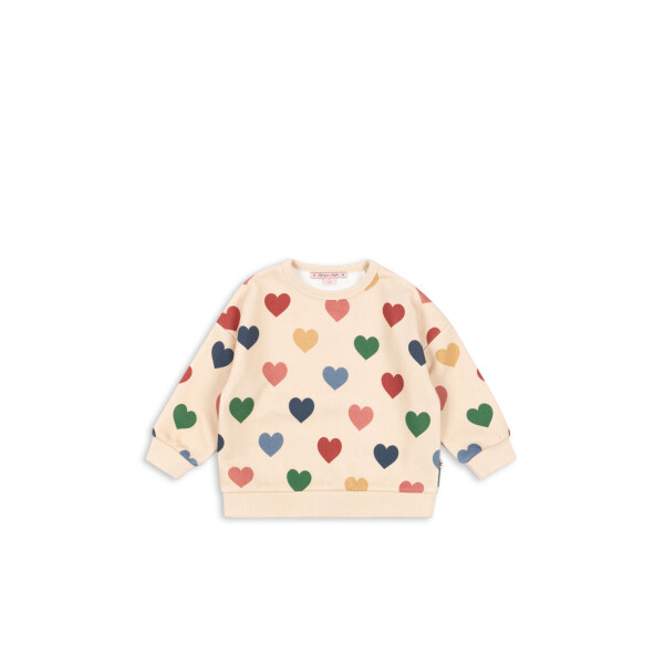 Konges Sløjd Sweatshirt Lou Ocs Bon Coeur Coloré