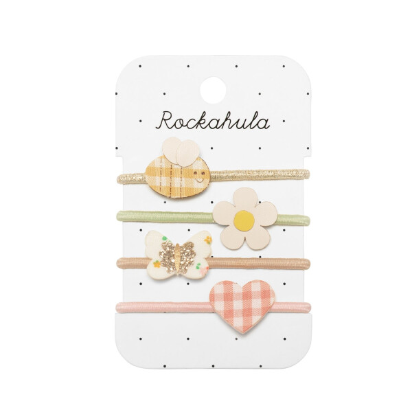 Rockahula Haargummiset 4 Stück Berly Bee