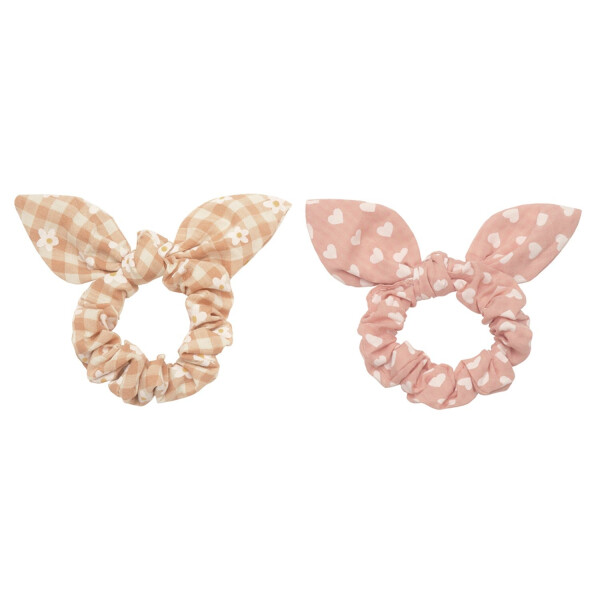 Rockahula Haargummiset 2 Stück Daisy Gingham Bunny Ears