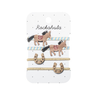 Rockahula Haargummiset 4 Stück Polly Pony