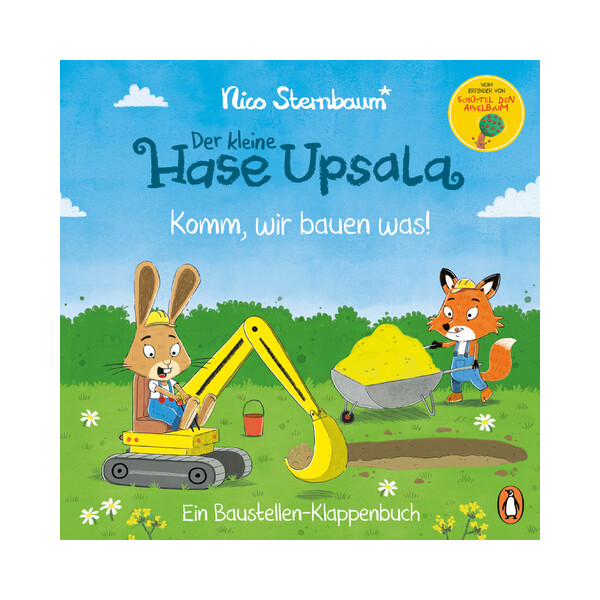 Nico Sternbaum - Der kleine Hase Upsala - Komm, wir bauen was! - Ein Baustellen-Klappbuch