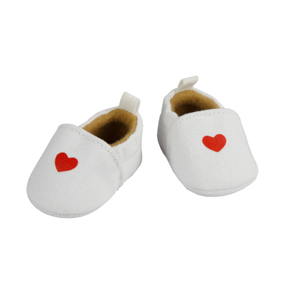 Heless Puppen-Slipper mit Herz