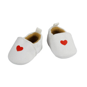 Heless Puppen-Slipper mit Herz