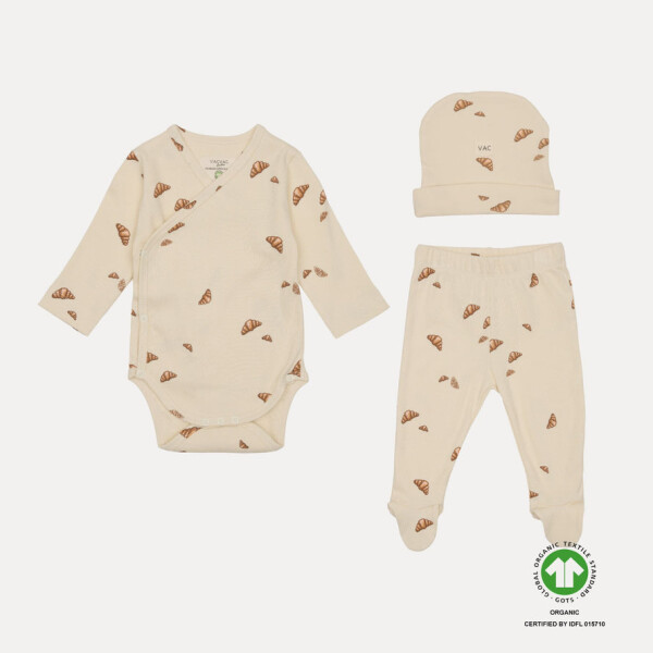 Vac Vac Studios Newborn-Geschenkset Croissant Toulon 3 tlg. Bio