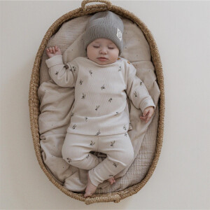 Cosyroots Leggings Rib Tiny Olives