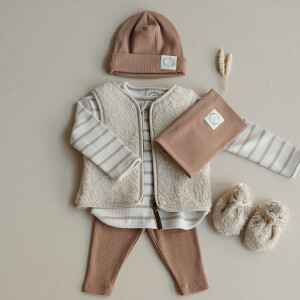 Cosyroots Teddy Weste Cream