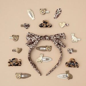 Mimi&Lula Haarklammern 3 Stück Assorted leopard