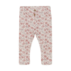 En Fant Leggings gerippt Blumen