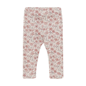 En Fant Leggings gerippt Blumen