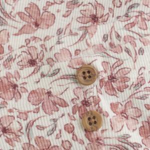 En Fant Leggings gerippt Blumen