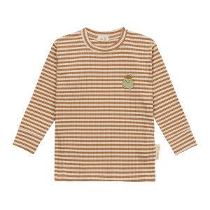 Lässig Longsleeve gerippt Pear Bio