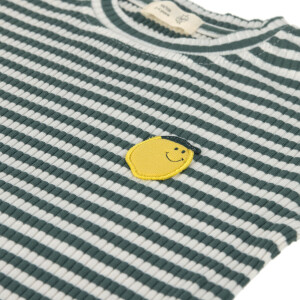 Lässig Longsleeve gerippt Lemon Bio