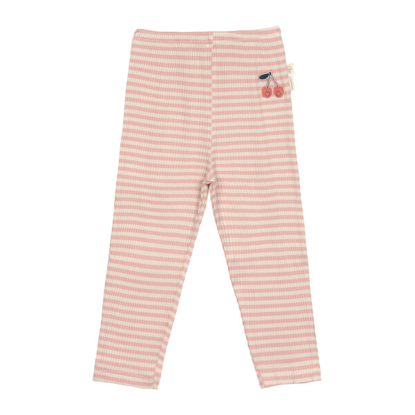 Lässig Leggings gerippt Cherry Little Gang Bio