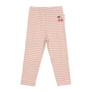 Lässig Leggings gerippt Cherry Little Gang Bio