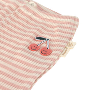 Lässig Leggings gerippt Cherry Little Gang Bio