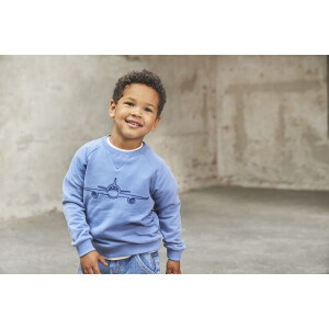 En Fant Sweatshirt Flugzeug Bio